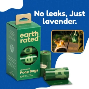 Lavender Dog Waste Bags – Extra Thick, 270 Ct