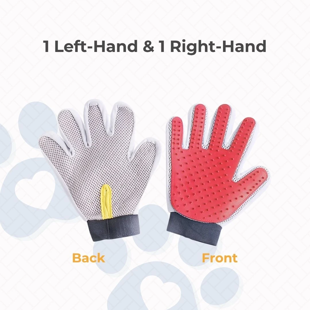 Pet Grooming Gloves – Deshedding Tool - Image 3