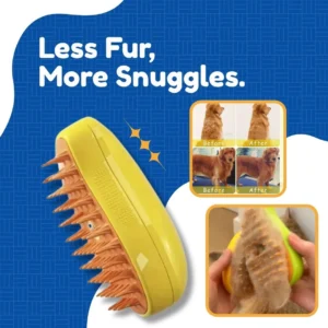 Steam Grooming Brush – Tangle-Free Hair