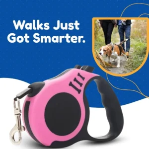 Retractable Dog Leash – 3M/5M Flexible Rope