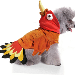 Turkey Dog Costume Thanksgiving Apparel Pet Costume for Dogs and Cats